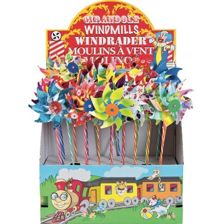 Windrad ca. 16cm, sortiert