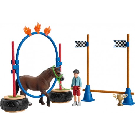 Schleich 42482 Pony Agility Rennen