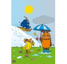 Schmidt Spiele Kinderpuzzle Viel Spaß mit der Maus, 3x48 Teile