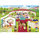 Schmidt Spiele 56515 Schleich, Horse Club, Puzzle-Box, 2x60, 2x100 Teile im Metallkoffer