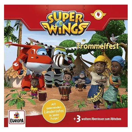 CD Super Wings 4: Trommel
