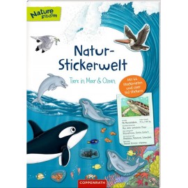 Natur-Stickerwelt: Tiere in Meer und Ozean (Nature Zoom)