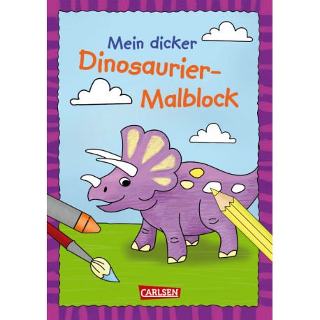 Mein dicker Dinosaurier-Malb