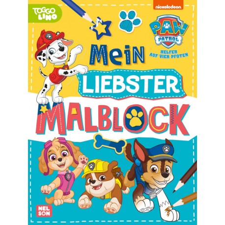 PAW Patrol Liebst.Malblock