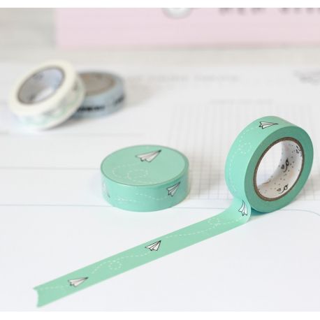 Washi Tape Papierflieger