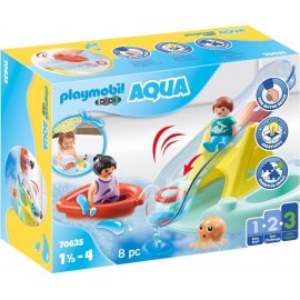 PLAYMOBIL 70635 Badeinsel mit Wasserrutsche