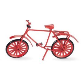 Miniatur Fahrrad rot