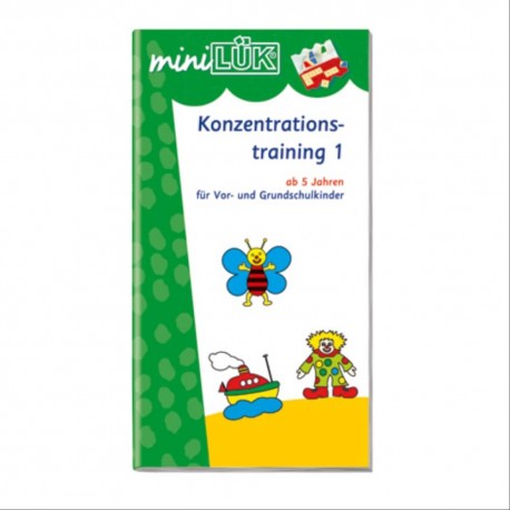 miniLÜK: Konzentrationstraining 1