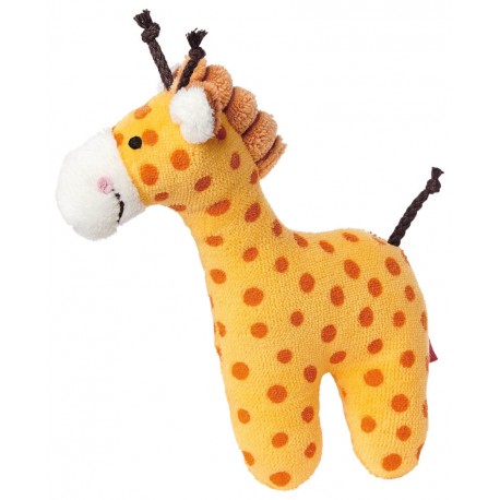 Sigikid  Rassel Giraffe Red Stars