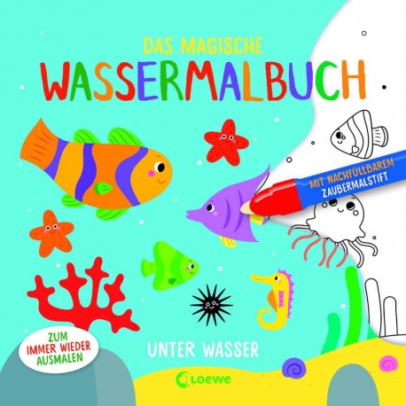 *Das magische Wassermalbuch -