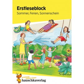 Erstlsesblock Sommer, Ferien,