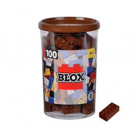 Blox 100 braune 8er Steine in
