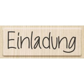 Stempel Einladung