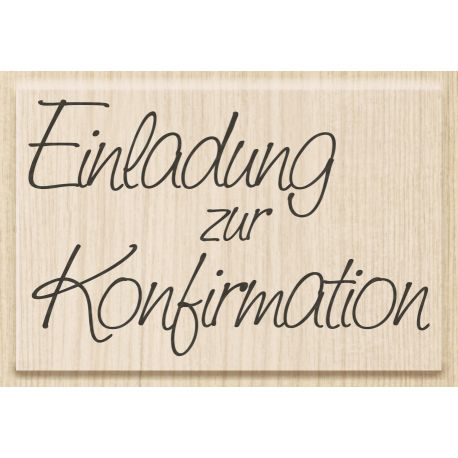 Stempel Einl. zur Konfirmatio