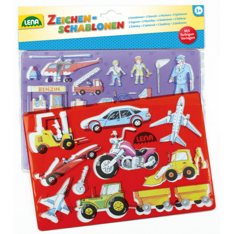 Zeichenschablone Fahrzeuge/Me