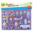 Zeichenschablone Fahrzeuge/Me