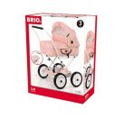 BRIO Doll Pram Gull Coral