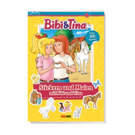 Bibi & Tina - Stickern und Malen: Sticker- und Malblock mit über 300 Stickern