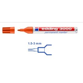 e-3000 perm.marker orange