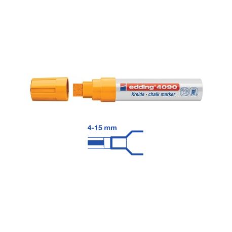 e-4090 Kreidemarker neonorang