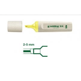 e-24 EcoLine Textmarker gelb