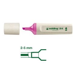 e-24 EcoLine Textmarker rosa