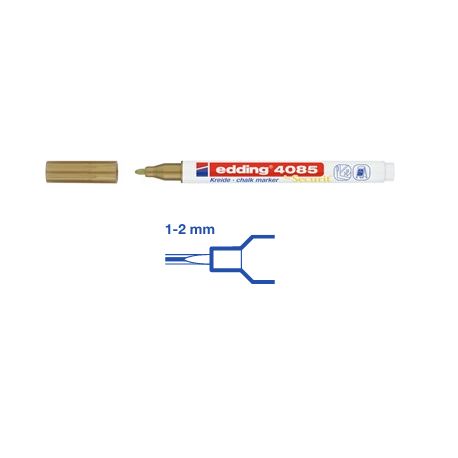 e-4085 Kreidemarker, gold