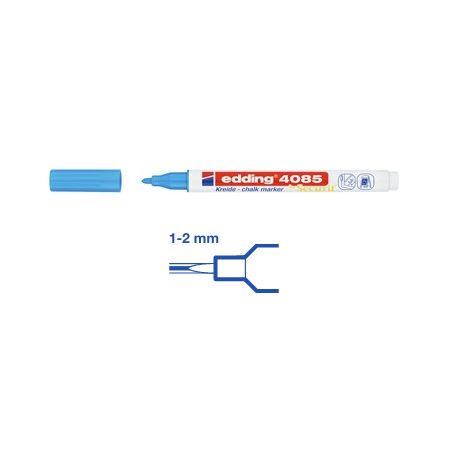 e-4085 Kreidemarker, hellblau