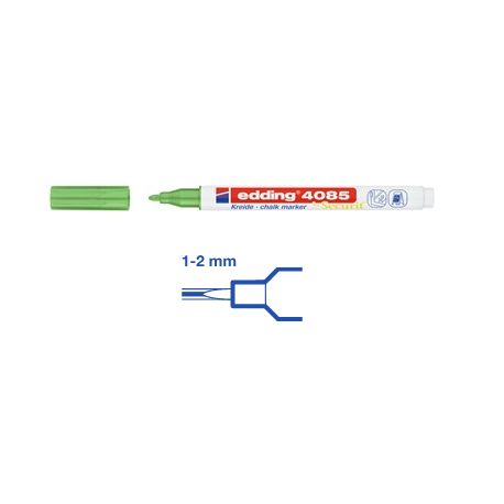 e-4085 Kreidemarker, grün-met