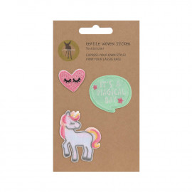 Textil-Sticker Stick on Unicorn