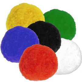 Pom Pom bunt, 25mm, 25 Stck