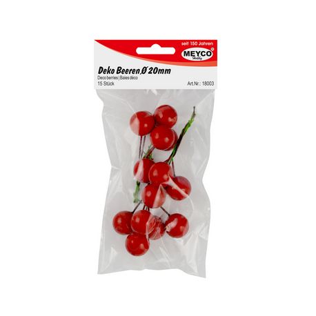 Beeren-Pick, rot, 2,0cm