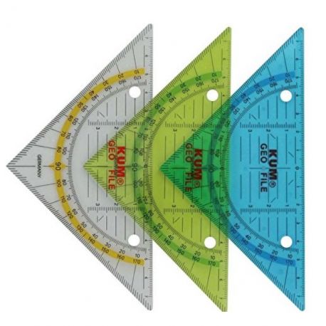 Geo Dreieck zum Abheften (Farbe nicht auswählbar)