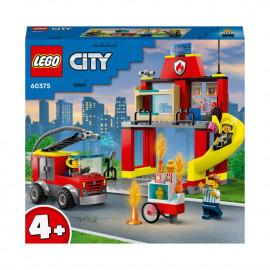 LEGO® City 60375 Feuerwehrstation und Löschauto 4+