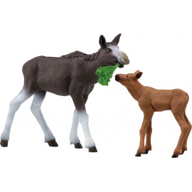 Elchkuh mit Kalb (NatGeo)
