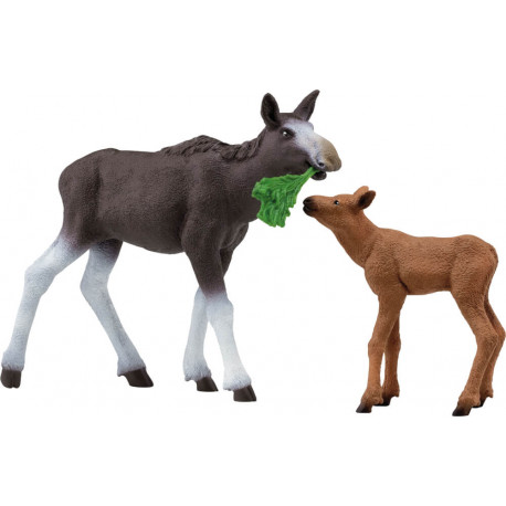 Elchkuh mit Kalb (NatGeo)