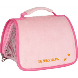 Reisetasche für Plüschtiere, rosa - Lustige Tierparade