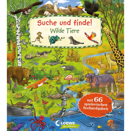 Suche und finde! - Wilde Tiere