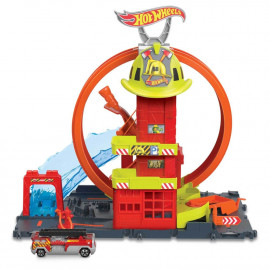 Mattel HKX41 Hot Wheels City Super Fire Station