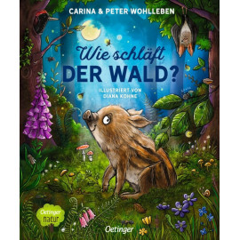 Wie schläft der Wald? Nachhaltig hergestelltes Öko-Pappbilderbuch für die Kleinsten