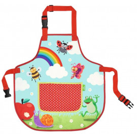 Krabbelkäfer Schürze Regenbogen