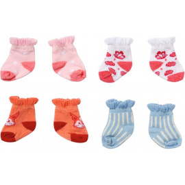 Zapf 709627 Baby Annabell Socken 2x, 2 sortiert 43cm