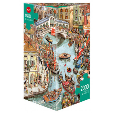 Puzzle O Sole Mio! Triangular 2000 Teile