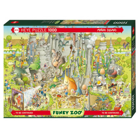 Puzzle Jurassic Habitat Standard 1000 Teile