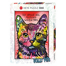 Puzzle 9 Lives Standard 1000 Teile