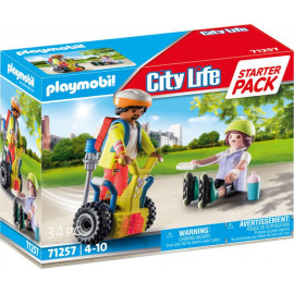 PLAYMOBIL 71257 Starter Pack Rettung mit Balance-Racer