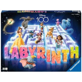 Ravensburger 27460 Disney 100 Labyrinth - Der Familienspiel-Klassiker für 2-4 Spieler ab 7 Jahren mi