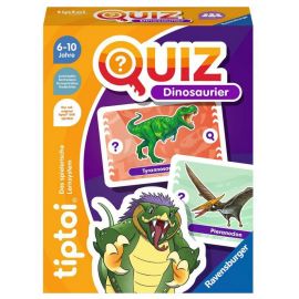 Ravensburger tiptoi 00165 Quiz Dinosaurier, Quizspiel für Kinder ab 6 Jahren, für 1-4 Spieler