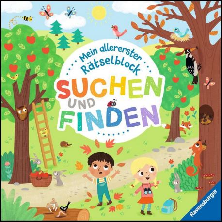 Ravensburger Mein allererster Rätselblock - Suchen und Finden - Rätselblock für Kinder ab 3 Jahren