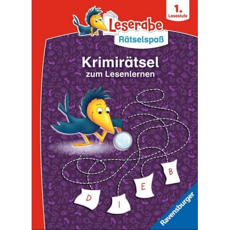 Ravensburger Leserabe Rätselspaß - Krimirätsel zum Lesenlernen ab 6 Jahren - 1. Lesestufe